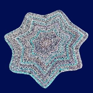 Crochet Star-Shaped Blanket